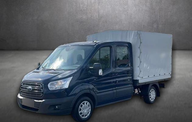 Ford Transit Pritsche Plane L2 Doppelkabine|7-Sitzer|